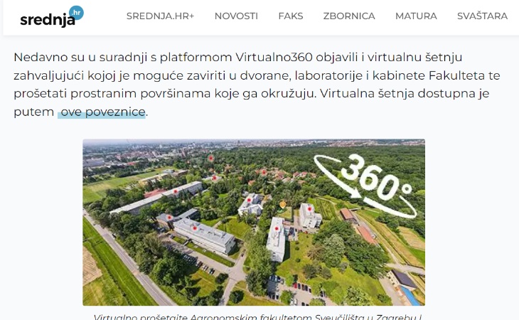Virtuelna tura za škole i fakultete - otvorite svoja vrata na mreži